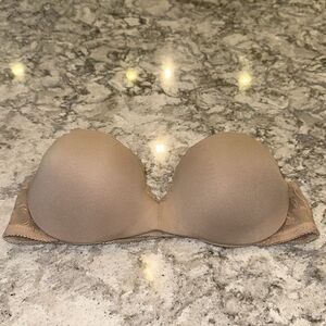 👙 Lily of France Nude Strapless Bra - Size 32A - Perfect Condition